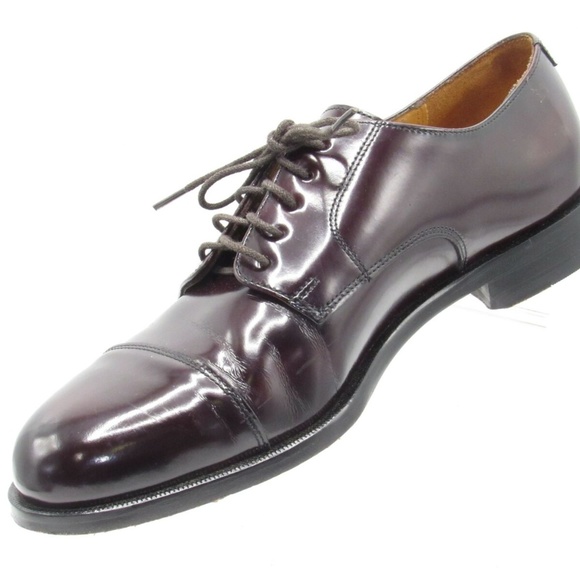 Cole Haan Caldwell Size 8.5 D Burgundy Mens R3 B3